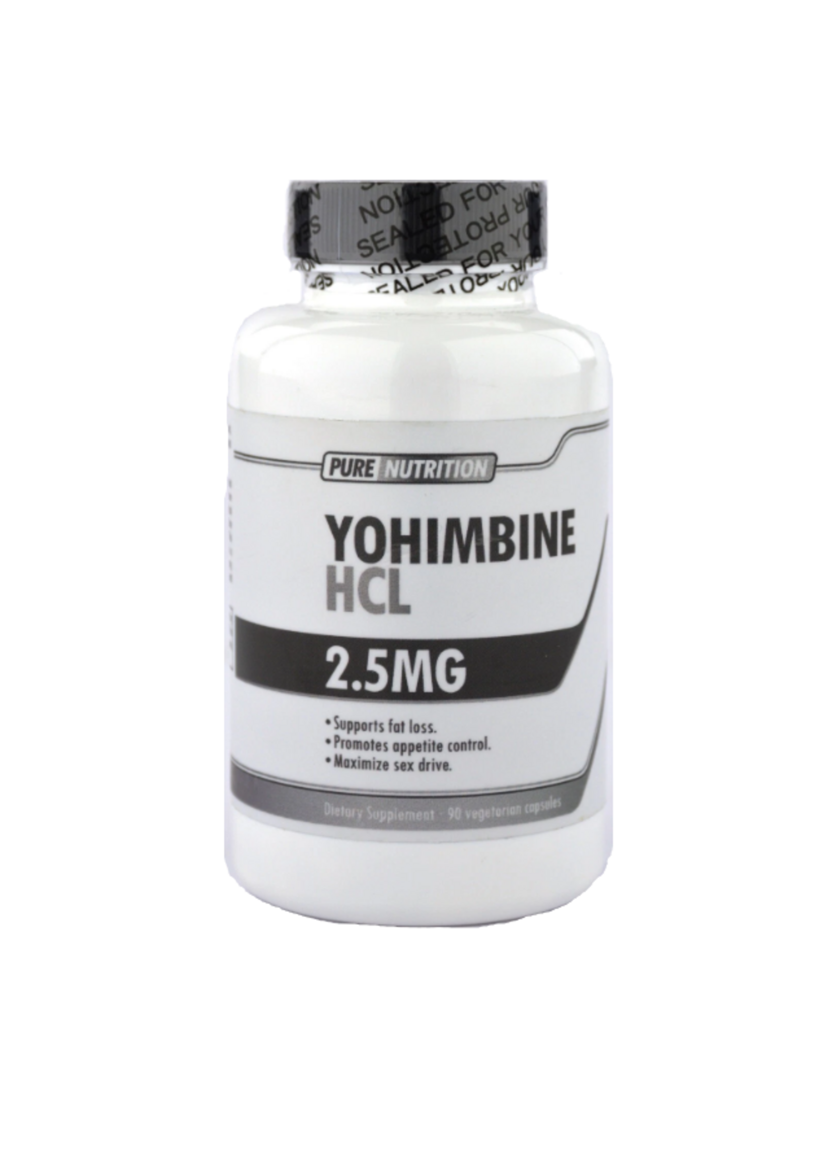 PURE NUTRITION YOHIMBINE PURE NUTRITION 2.5 MG 90 CAP