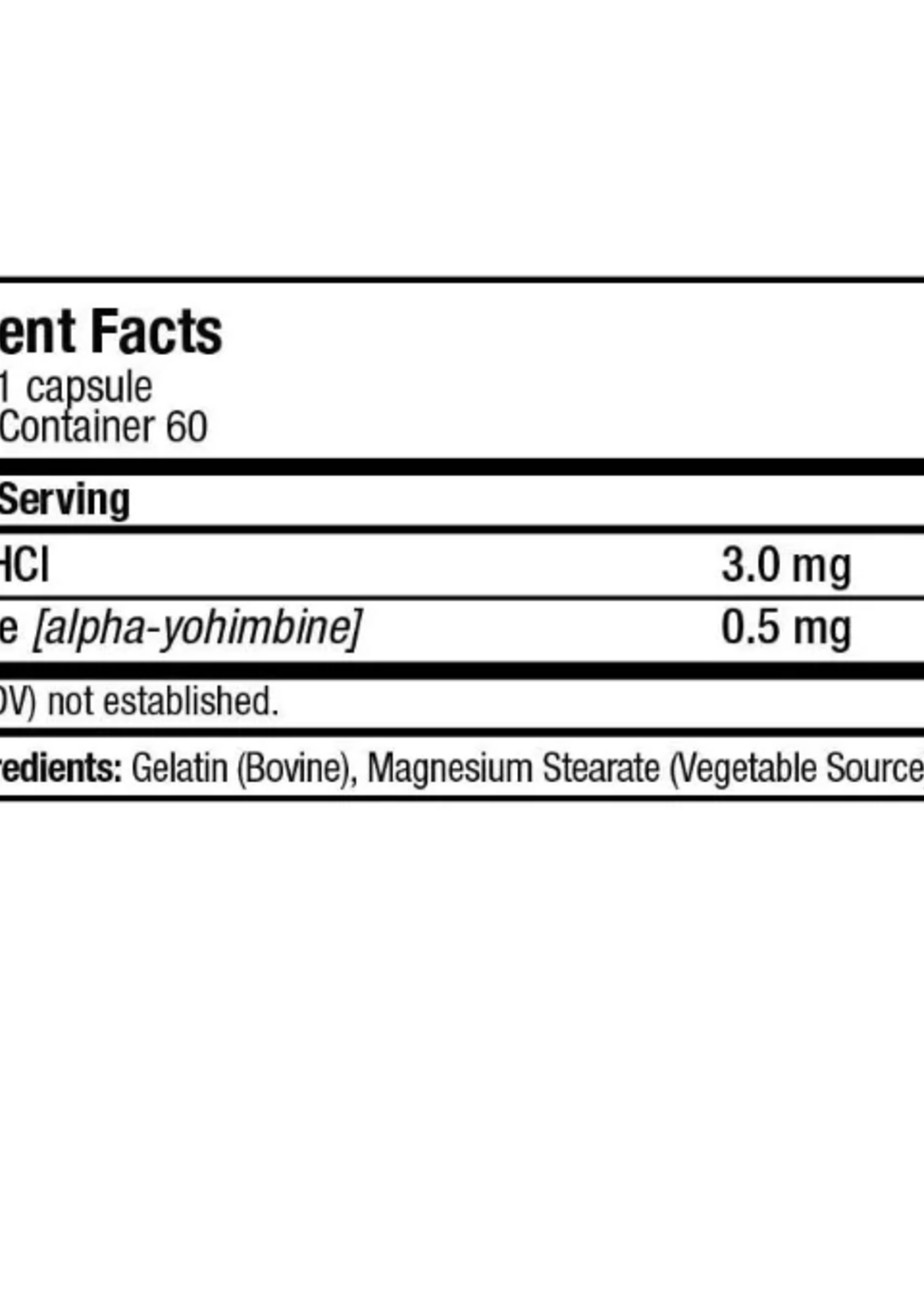 ALLMAX YOHIMBINE ALLMAX 60 CT