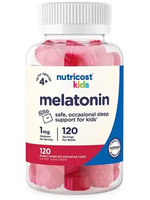 NUTRICOST MELATONINA ¨Kids¨ GUMMIES 1MG 120 SERV NUTRICOST