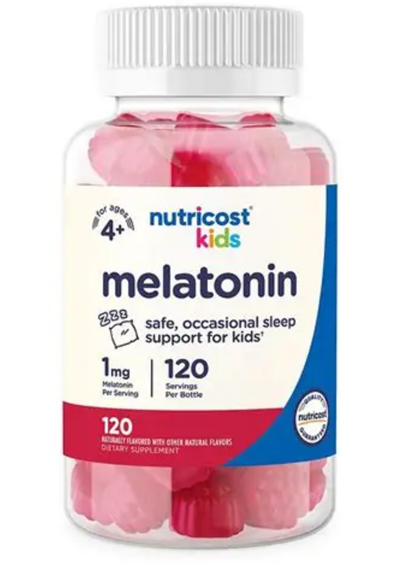 NUTRICOST MELATONINA ¨Kids¨ GUMMIES 1MG 120 SERV NUTRICOST