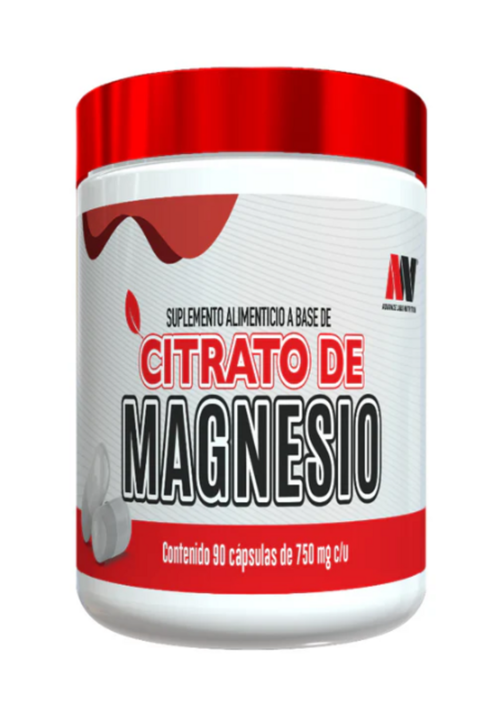 ADVANCE NUTRITION CITRATO DE MAGNESIO ADVANCE 750MG 90 CAP