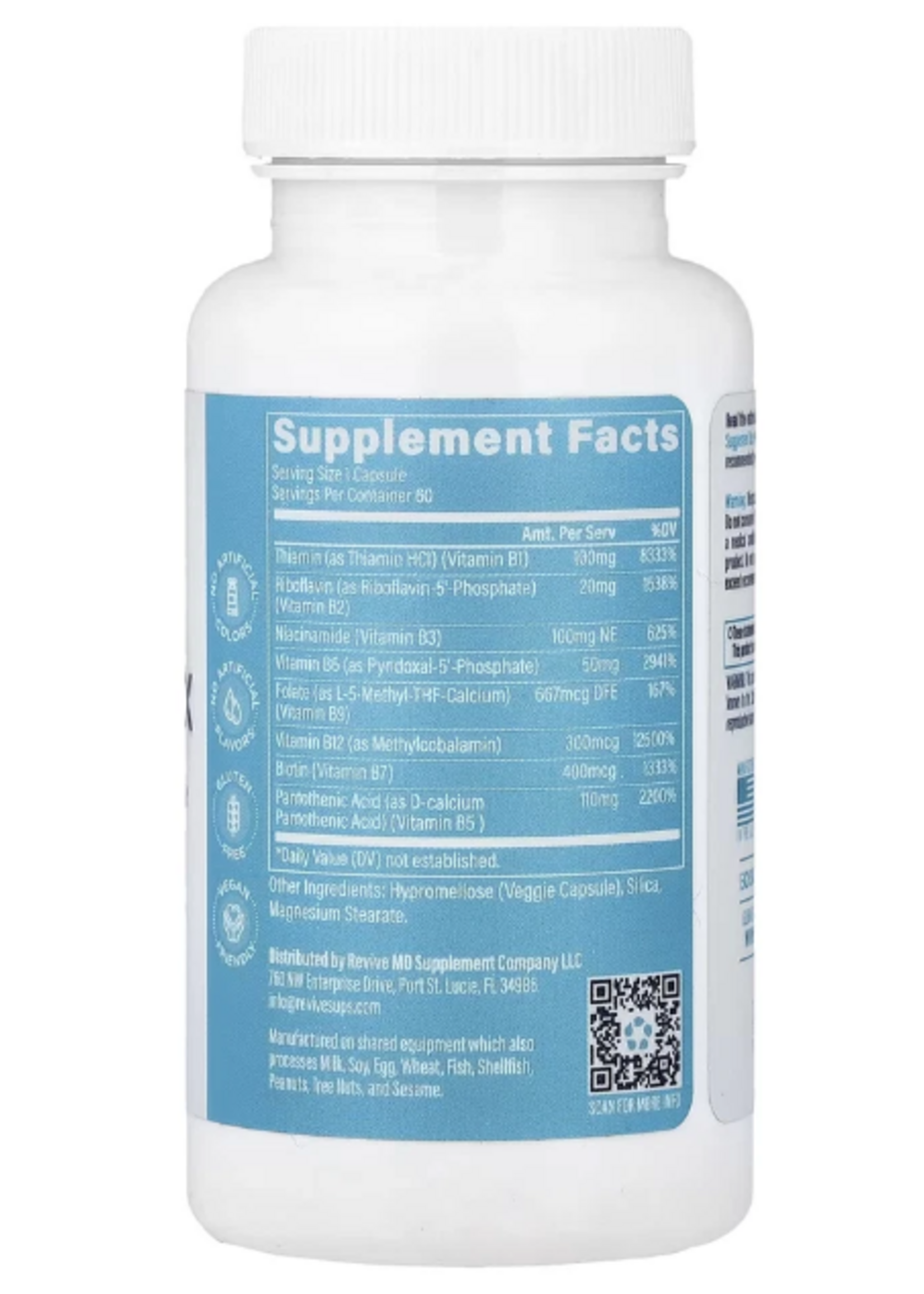 REVIVE REVIVE B=COMPLEX 60 CAPS