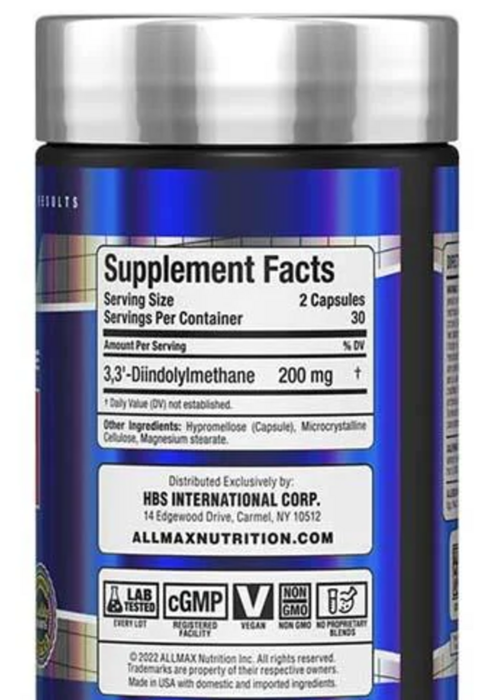 ALLMAX DIM ALLMAX  60 CAP