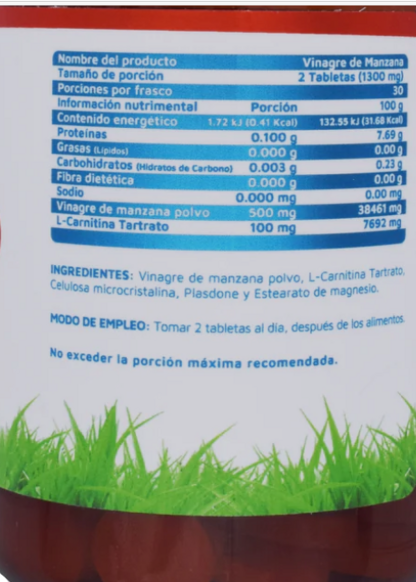 VIDANAT VINAGRE DE MANZANA 60 TAB VIDANAT