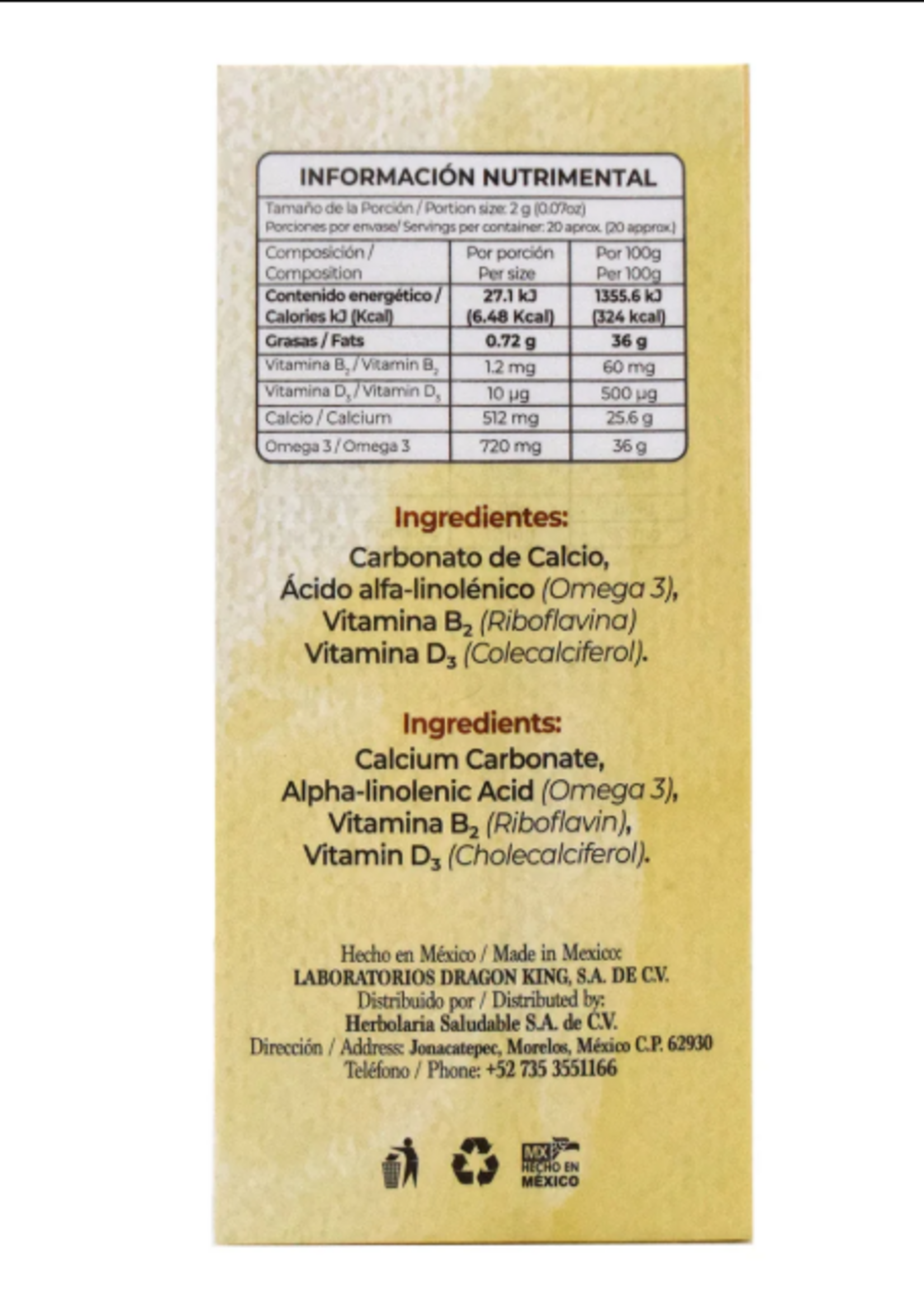 VIDANAT CALCIO Y VITAMINA D3 VIDANAT 80 CAP