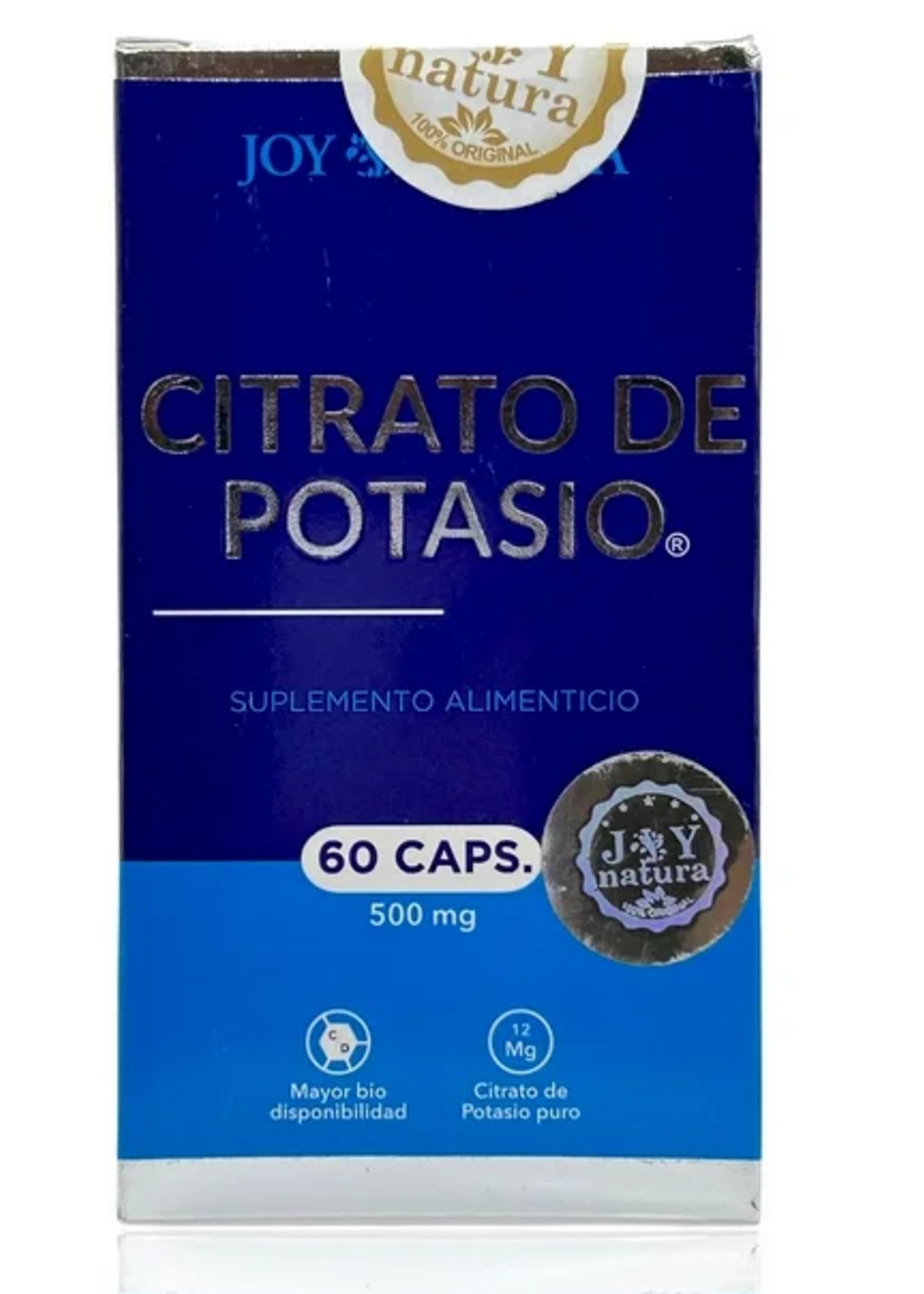 JOY NATURA CITRATO DE POTASIO JOYNATURA 60 CAP