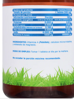 VIDANAT VITAMINA A 1000 MG 100 TAB VIDANAT