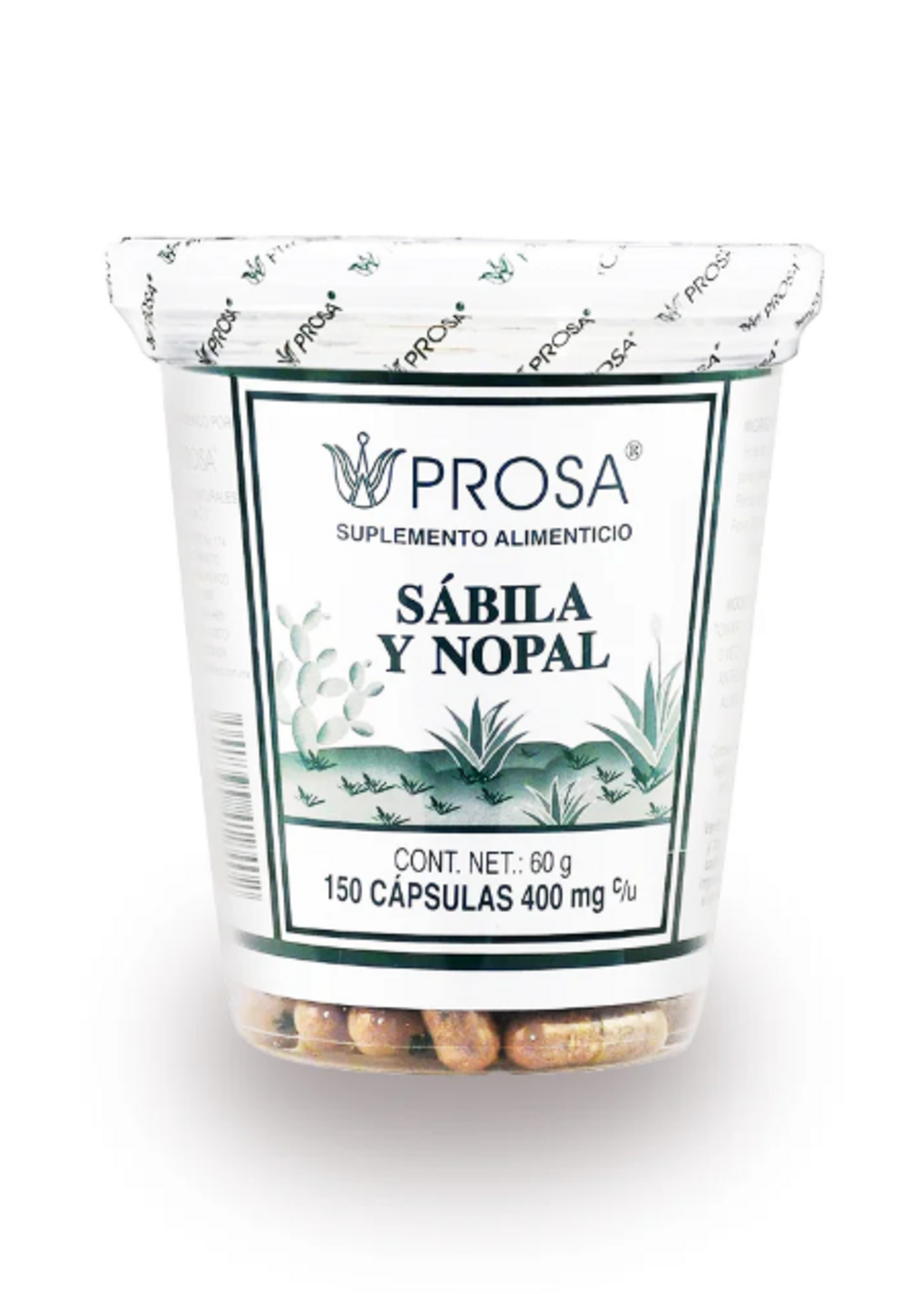 PROSA SABILA Y NOPAL PROSA 150 CAP