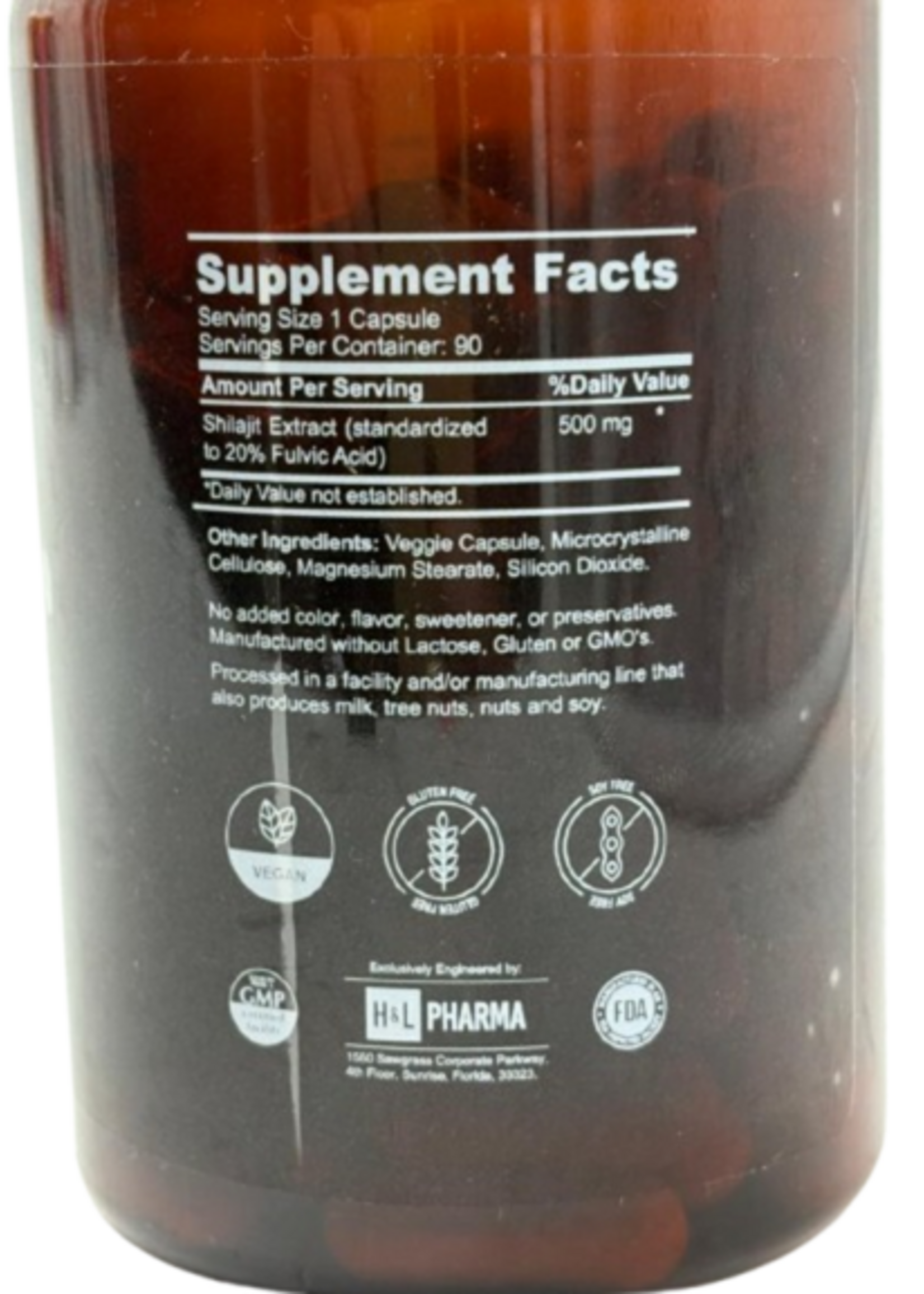 H&L PHARMA SHILAJIT H&L PHARMA 500 MG 90 CAP