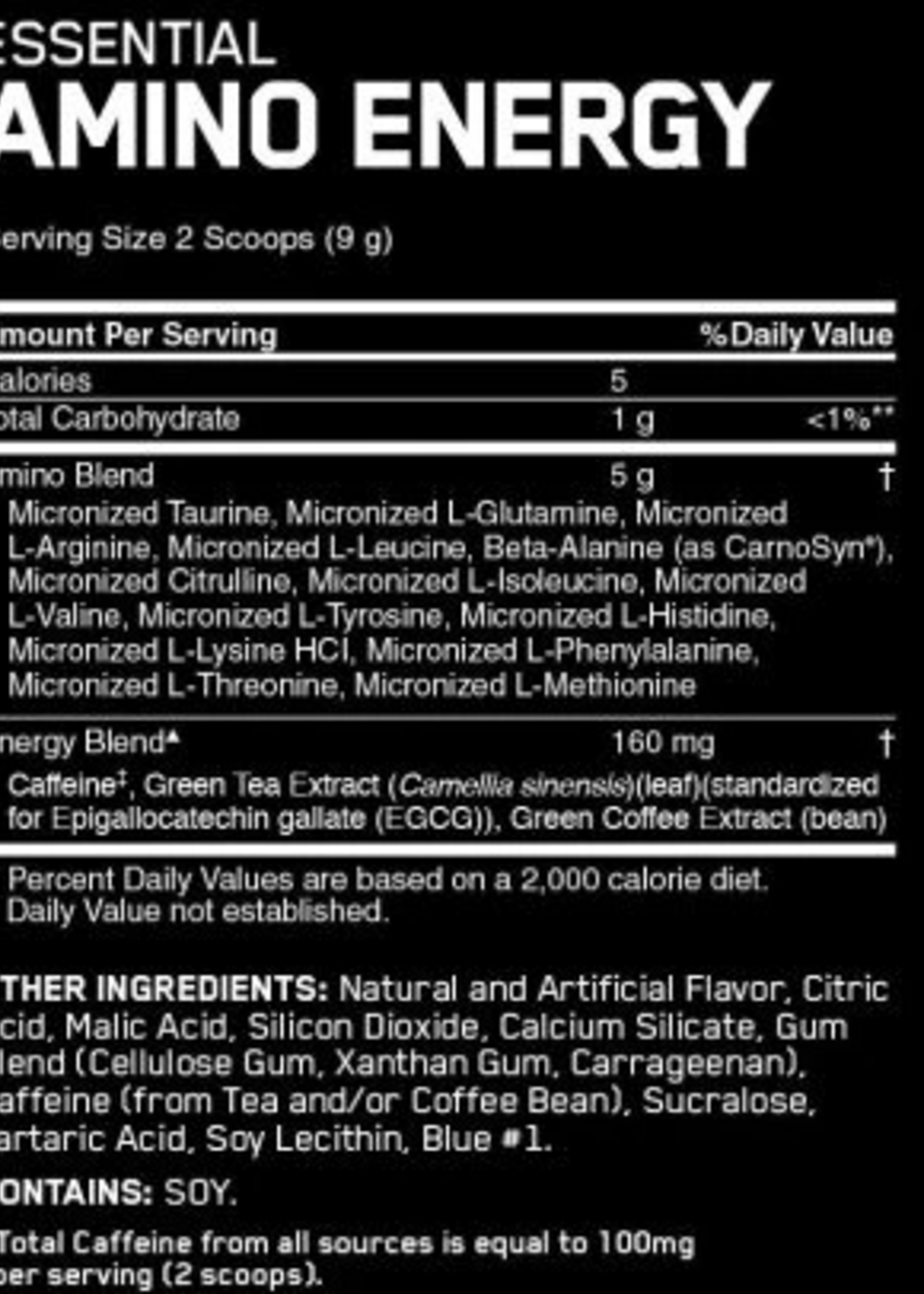 ON AMINO ENERGY 30 SERV