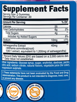 NUTRICOST ASHWAGANDA GUMMIES 1,200MG 30 SERV NUTRICOST 60 GOMITAS