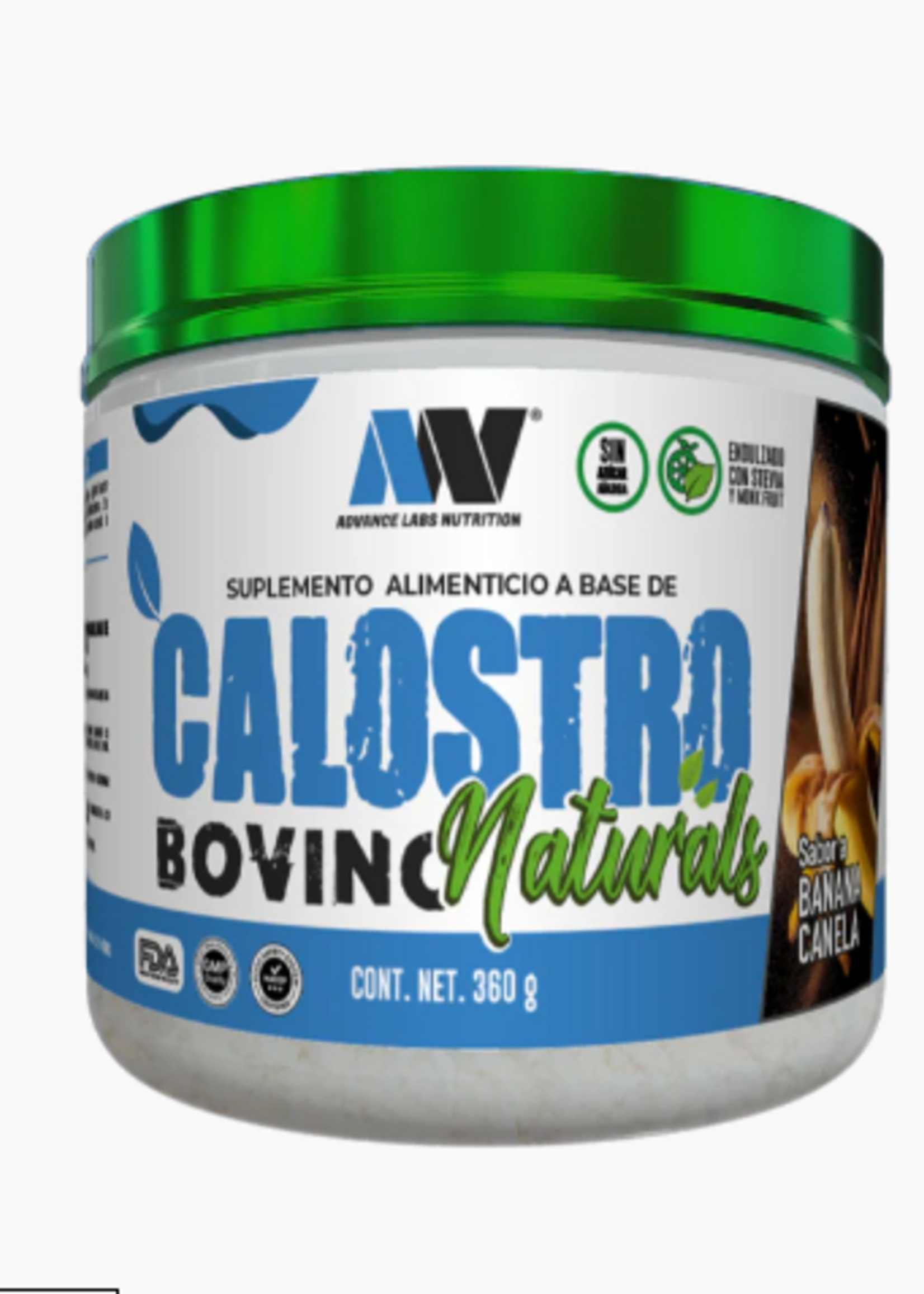 ADVANCE NUTRITION CALOSTRO BOVINO NATURALS ADVANCE