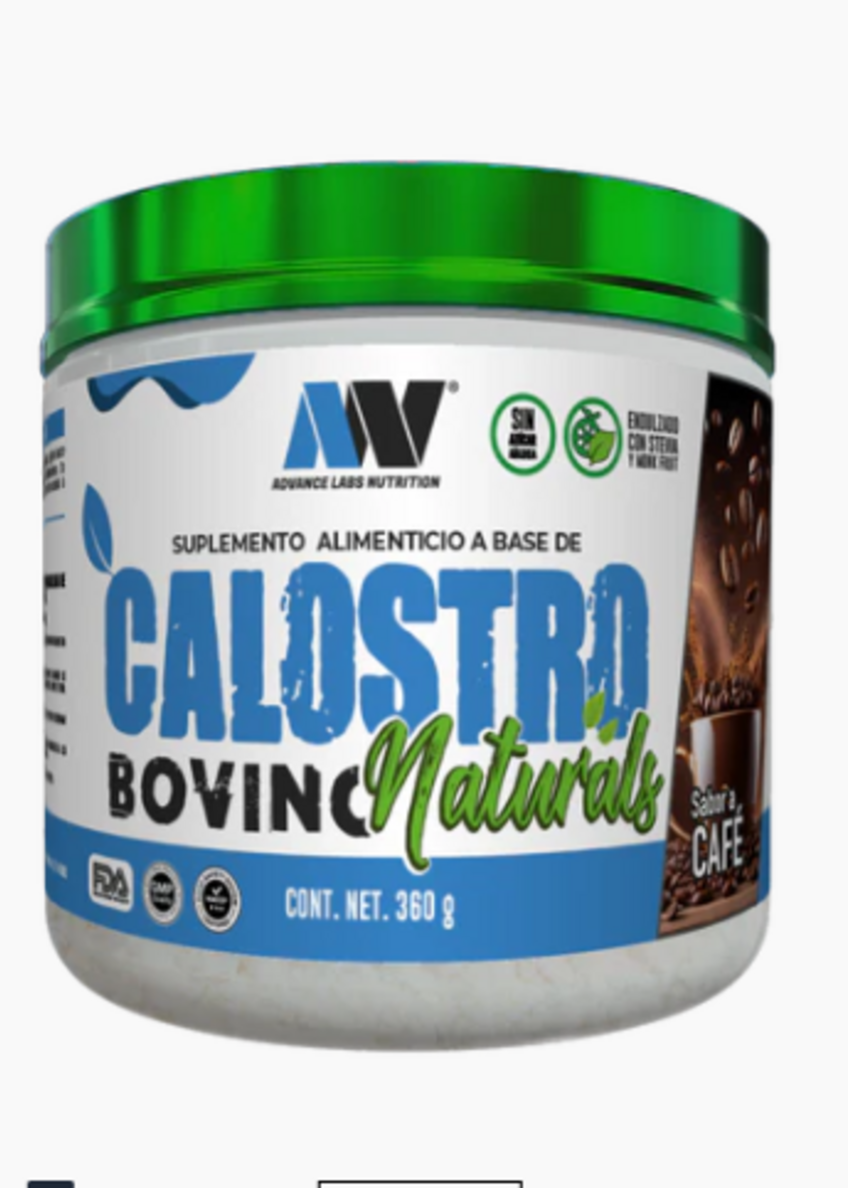 ADVANCE NUTRITION CALOSTRO BOVINO NATURALS ADVANCE