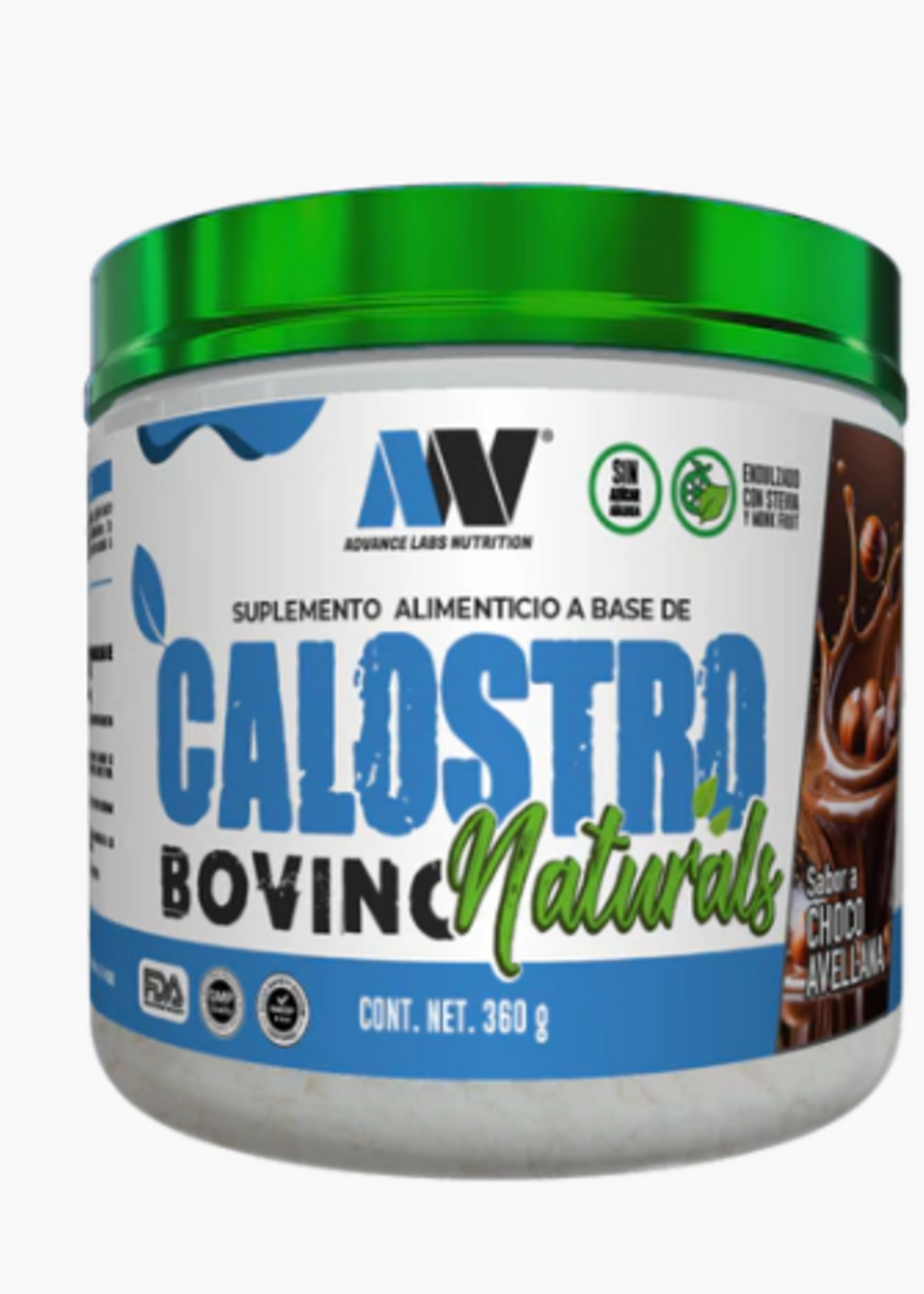 ADVANCE NUTRITION CALOSTRO BOVINO NATURALS ADVANCE