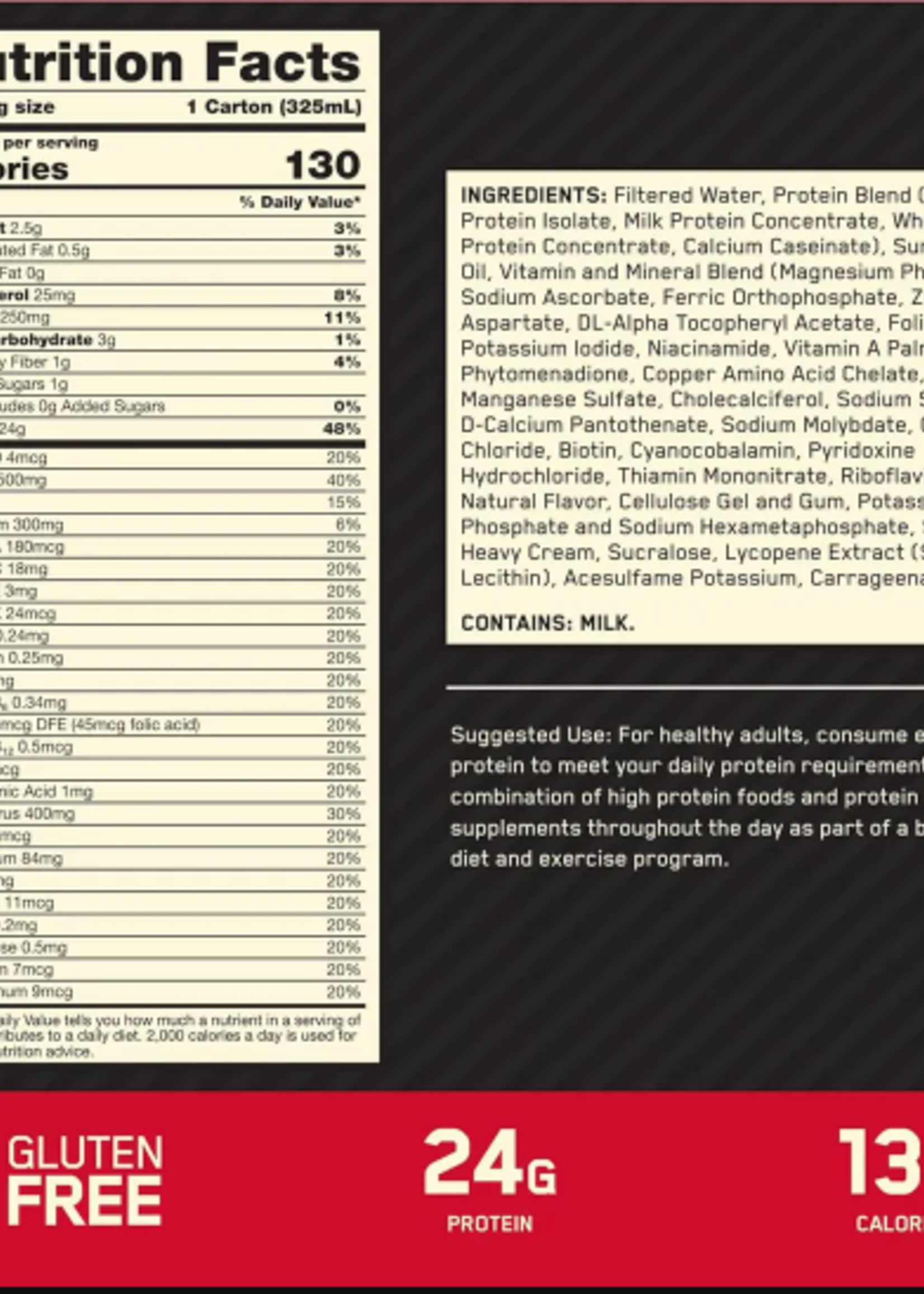 ON BEBIDA GOLD STANDARD