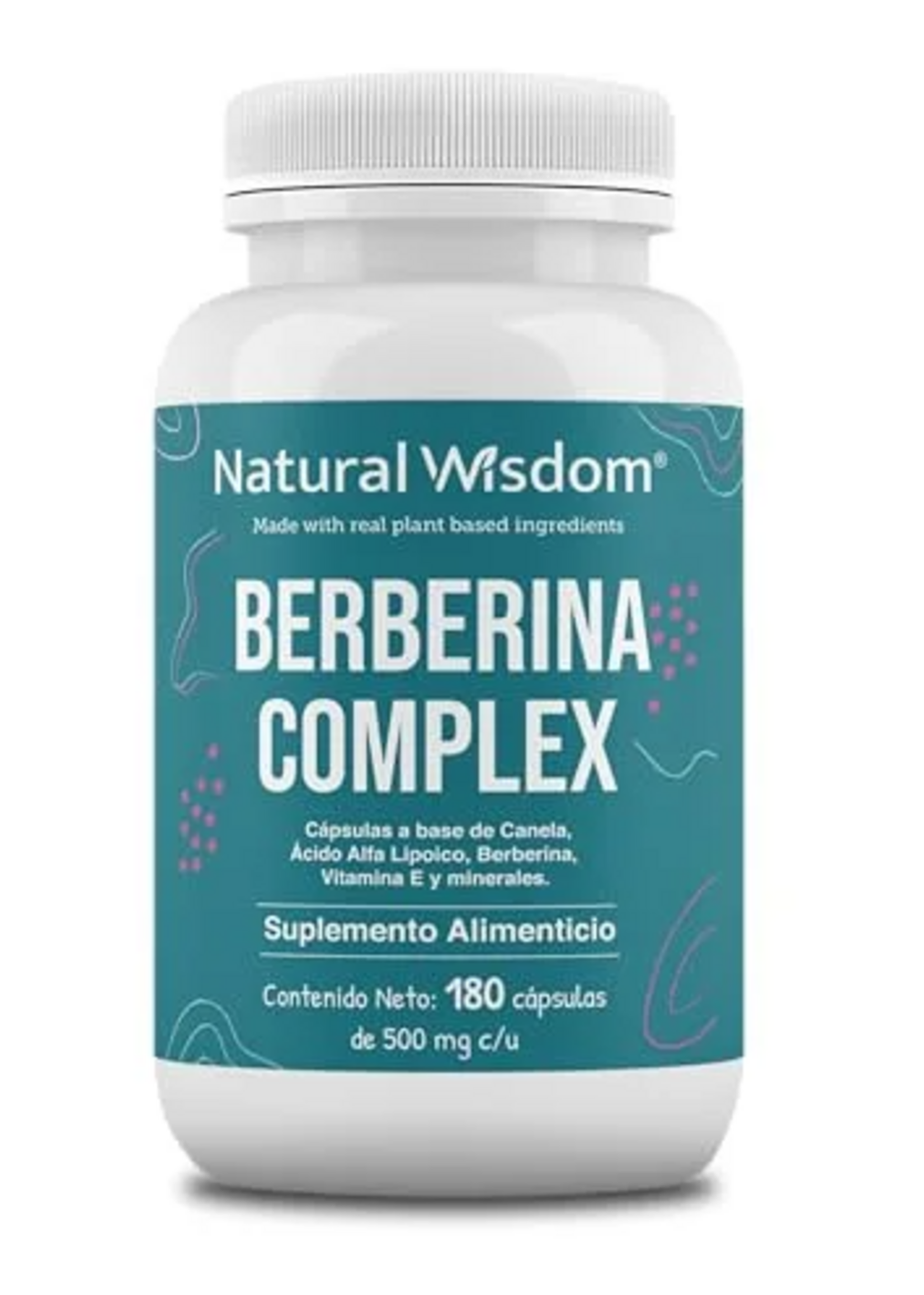 NATURAL WISDOM BERBERINA COMPLEX 500 MG/30 CAP