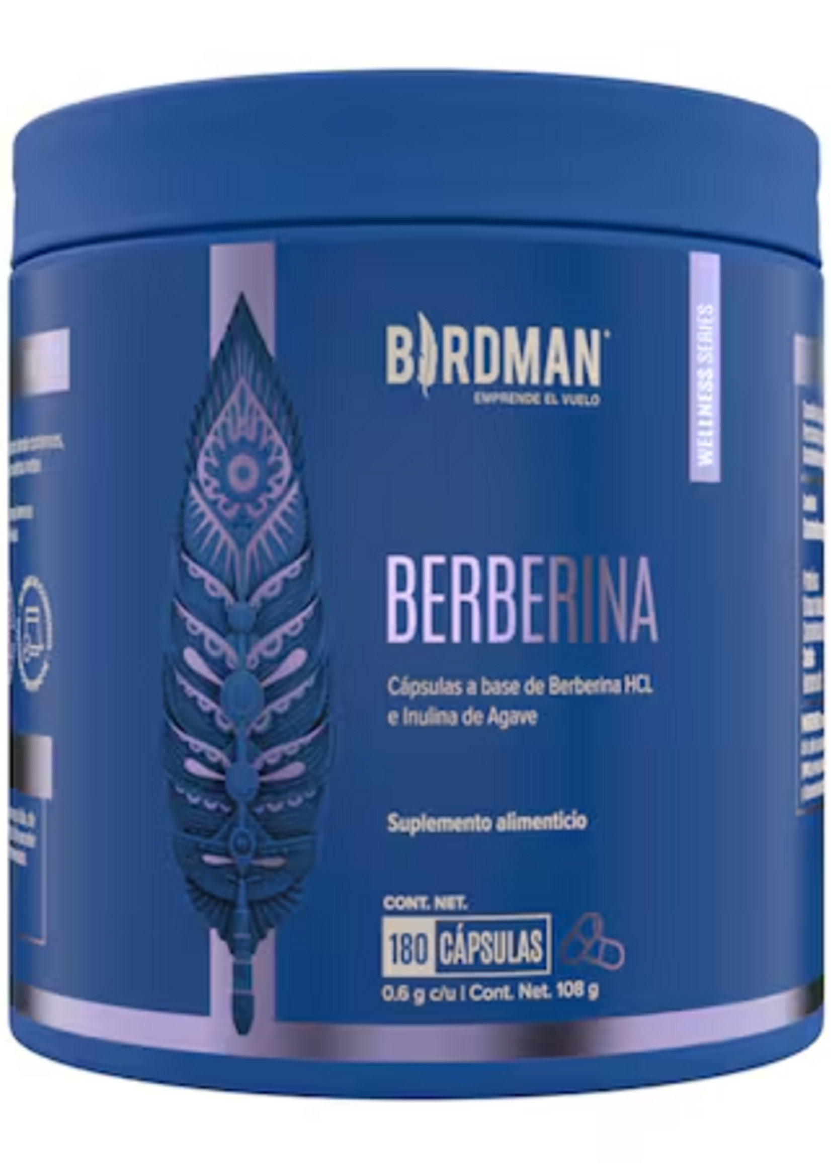 BIRDMAN BERBERINA HCL 180 CAPS BIRDMAN