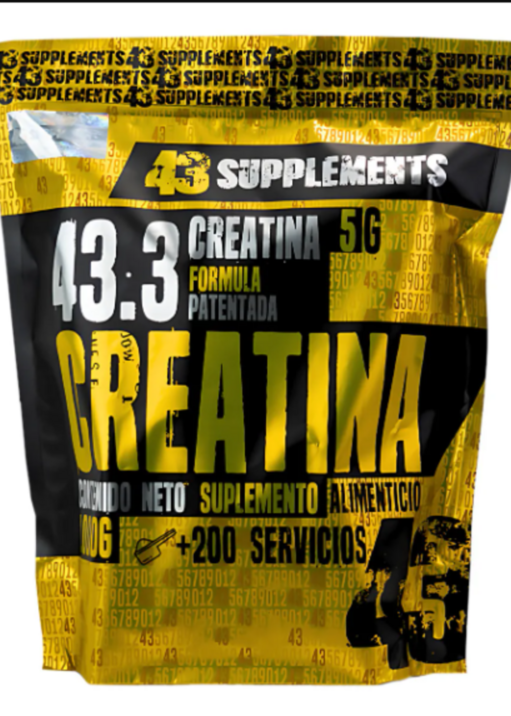 43 BOLSA CREATINA 43 200 SERV