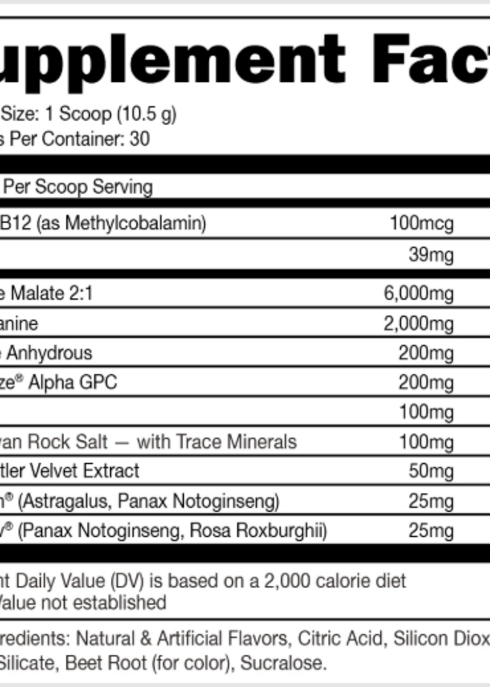 BUCKED UP BUCKED UP PREWORKOUT