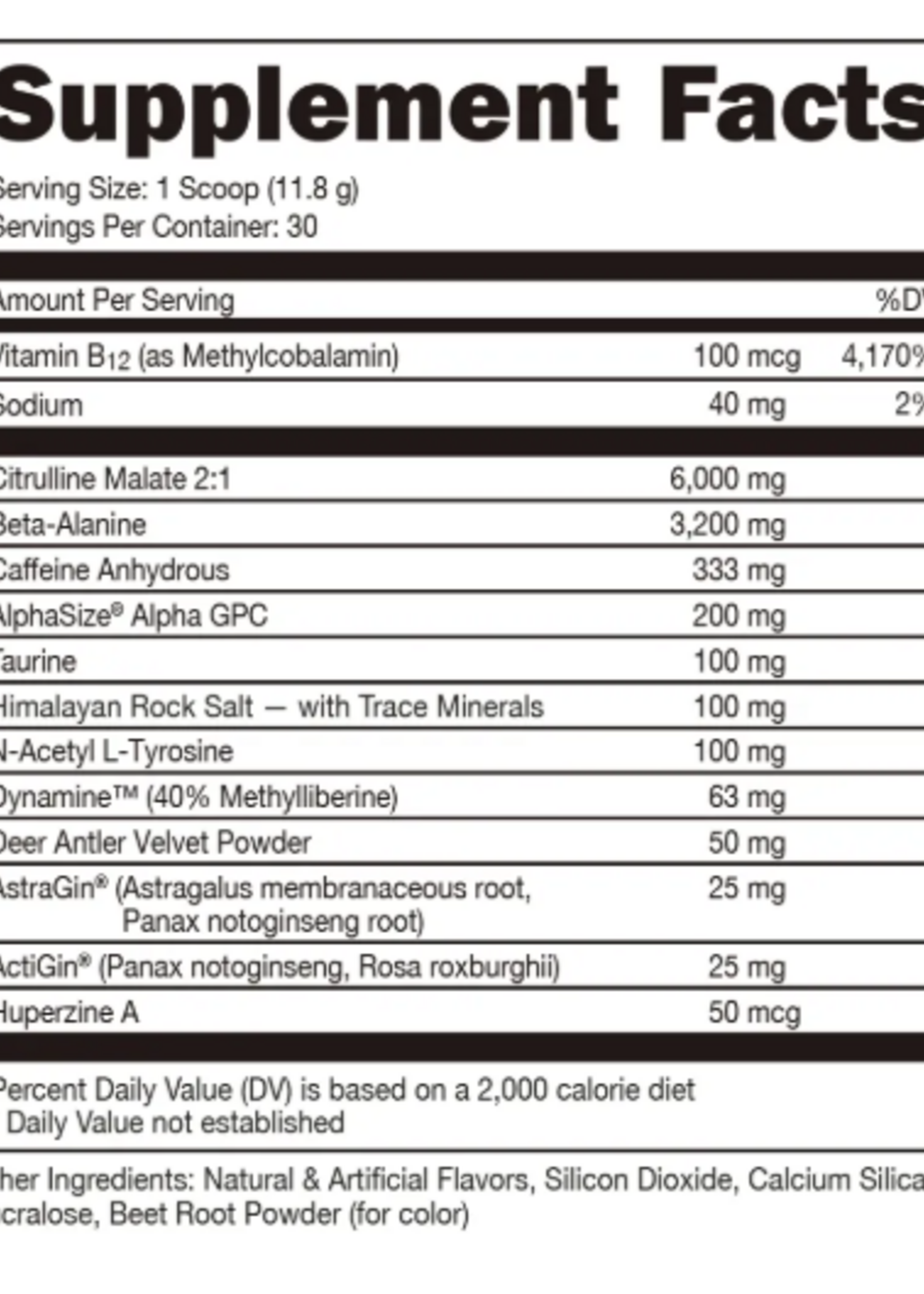 BUCKED UP BUCKED UP RACKED BCAA