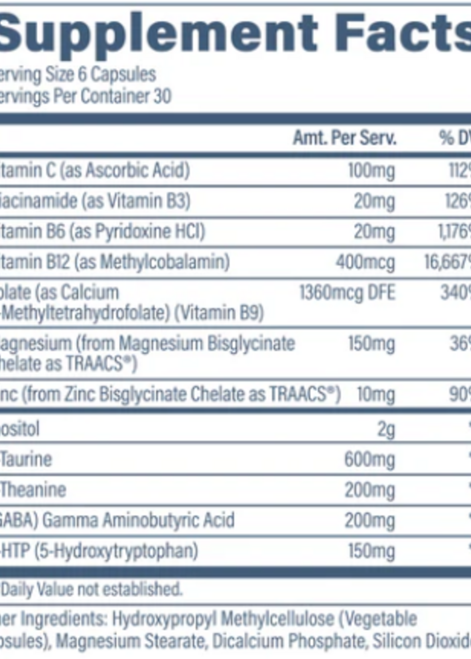 REVIVE CALM REVIVE 180 CAP