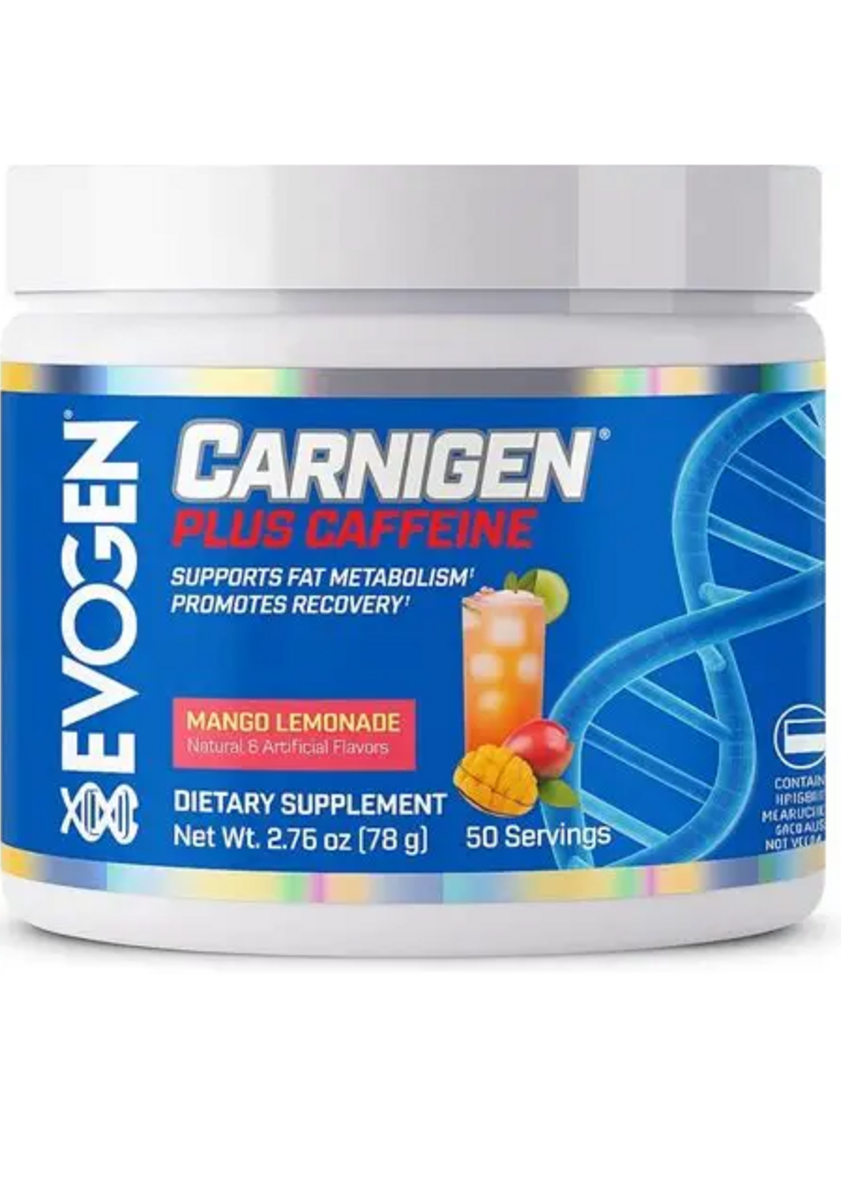 EVOGEN CARNIGEN + CAFFEINE 50 SERV MANGO LEMONADE