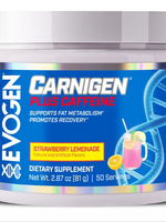 EVOGEN CARNIGEN + CAFFEINE 50 SERV STRAWBERRY LEMONADE