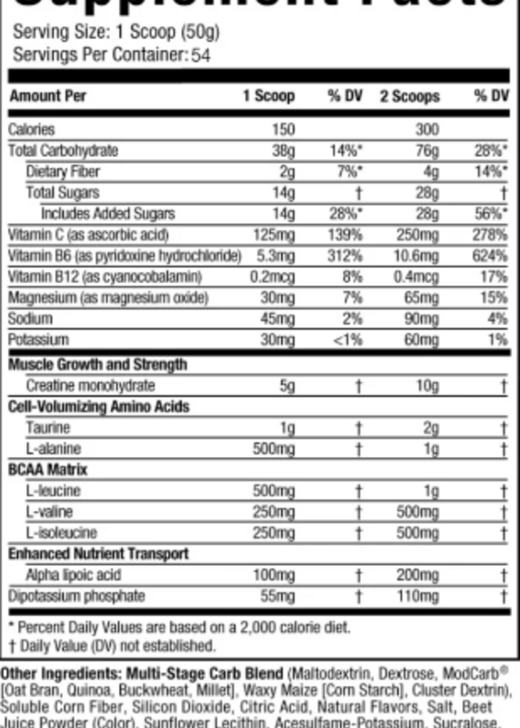 MUSCLETECH CELL TECH 6 LB  54 SERV FRUIT PUNCH