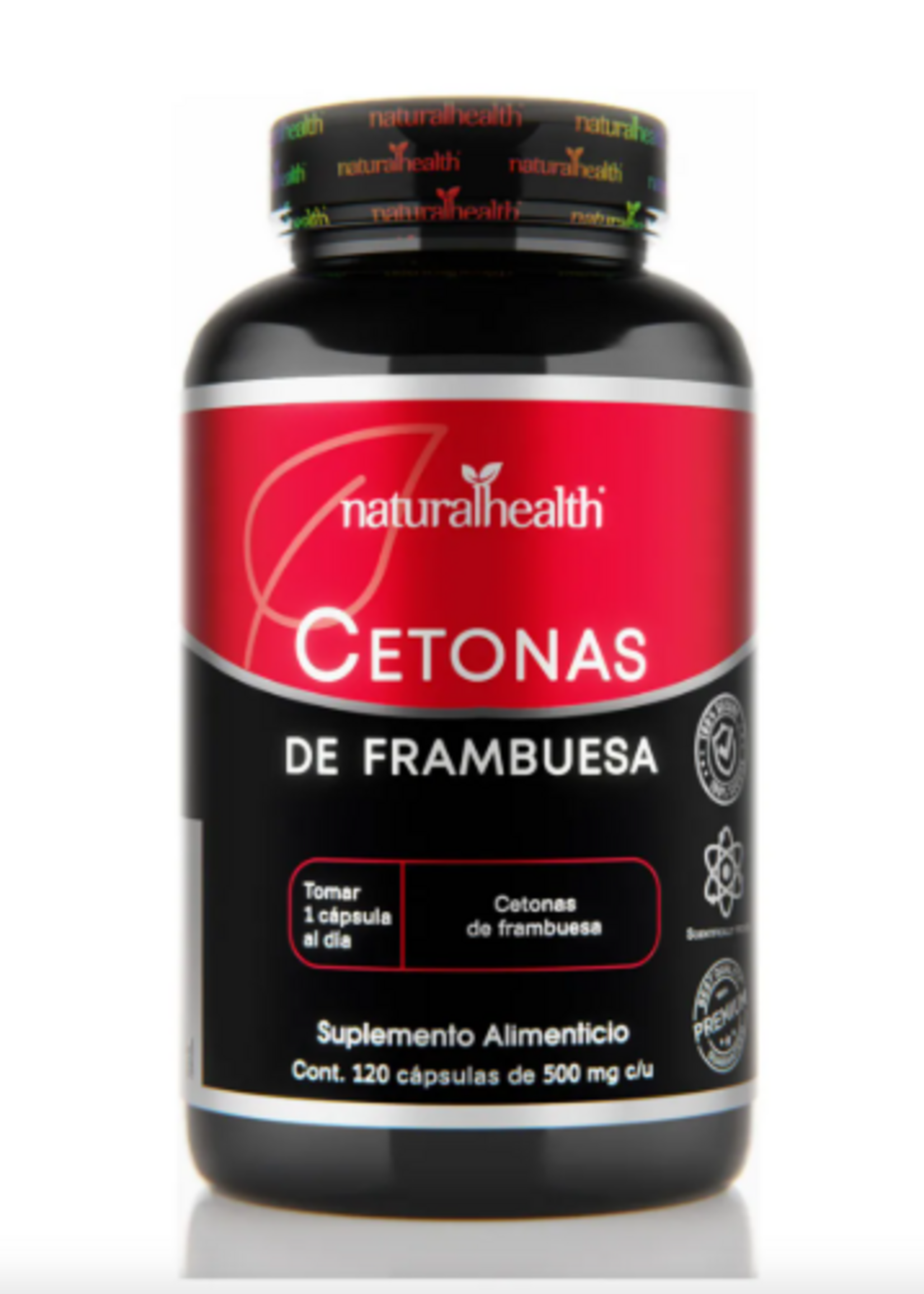NATURAL HEALTH CETONAS DE FRAMBUESA NATURAL HEALTH 120 CAP RASPBERRY