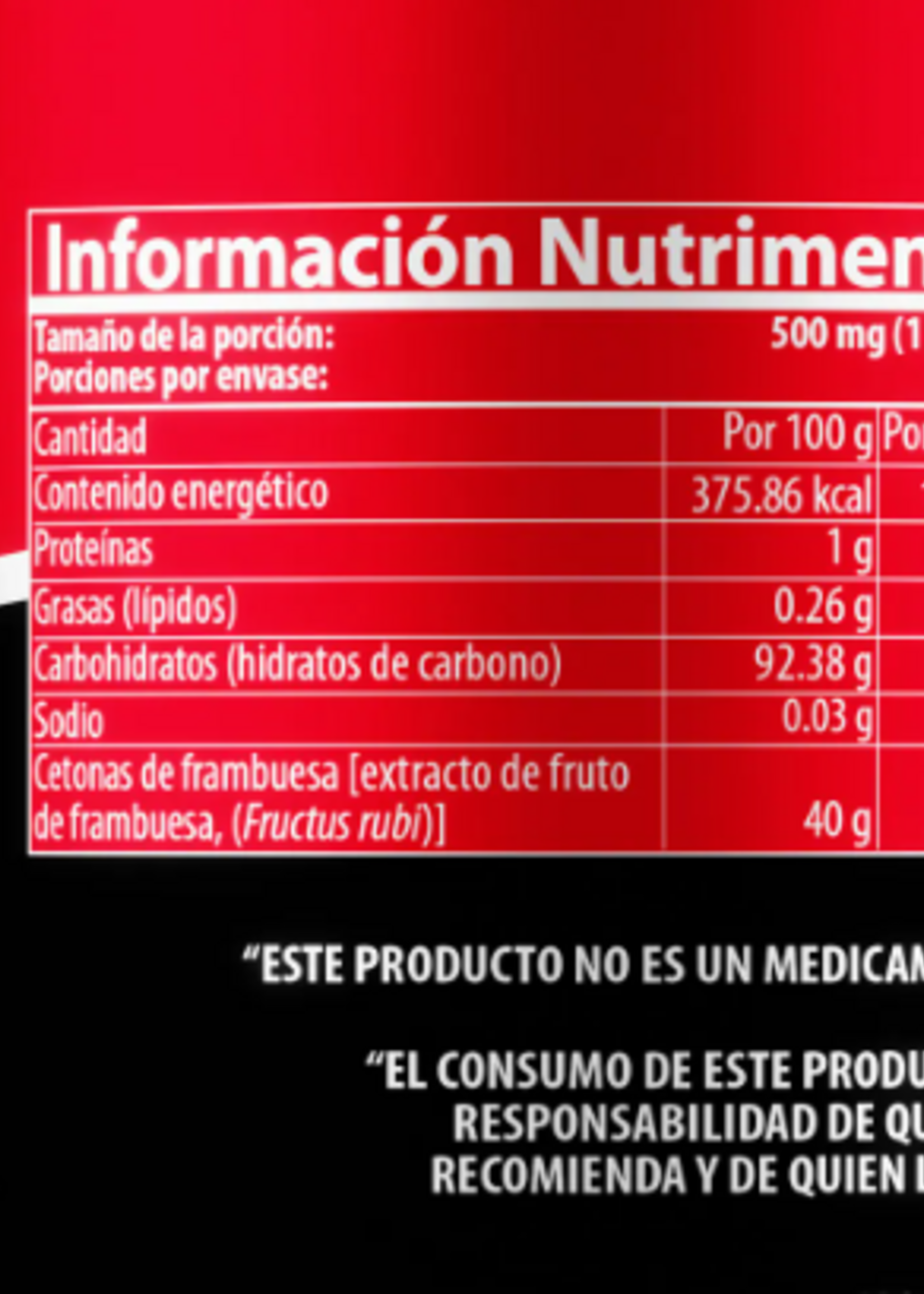 NATURAL HEALTH CETONAS DE FRAMBUESA NATURAL HEALTH 120 CAP RASPBERRY