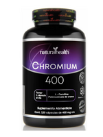 NATURAL HEALTH CHROMIUM NATURAL HEALTH 400 MG/120 CAP