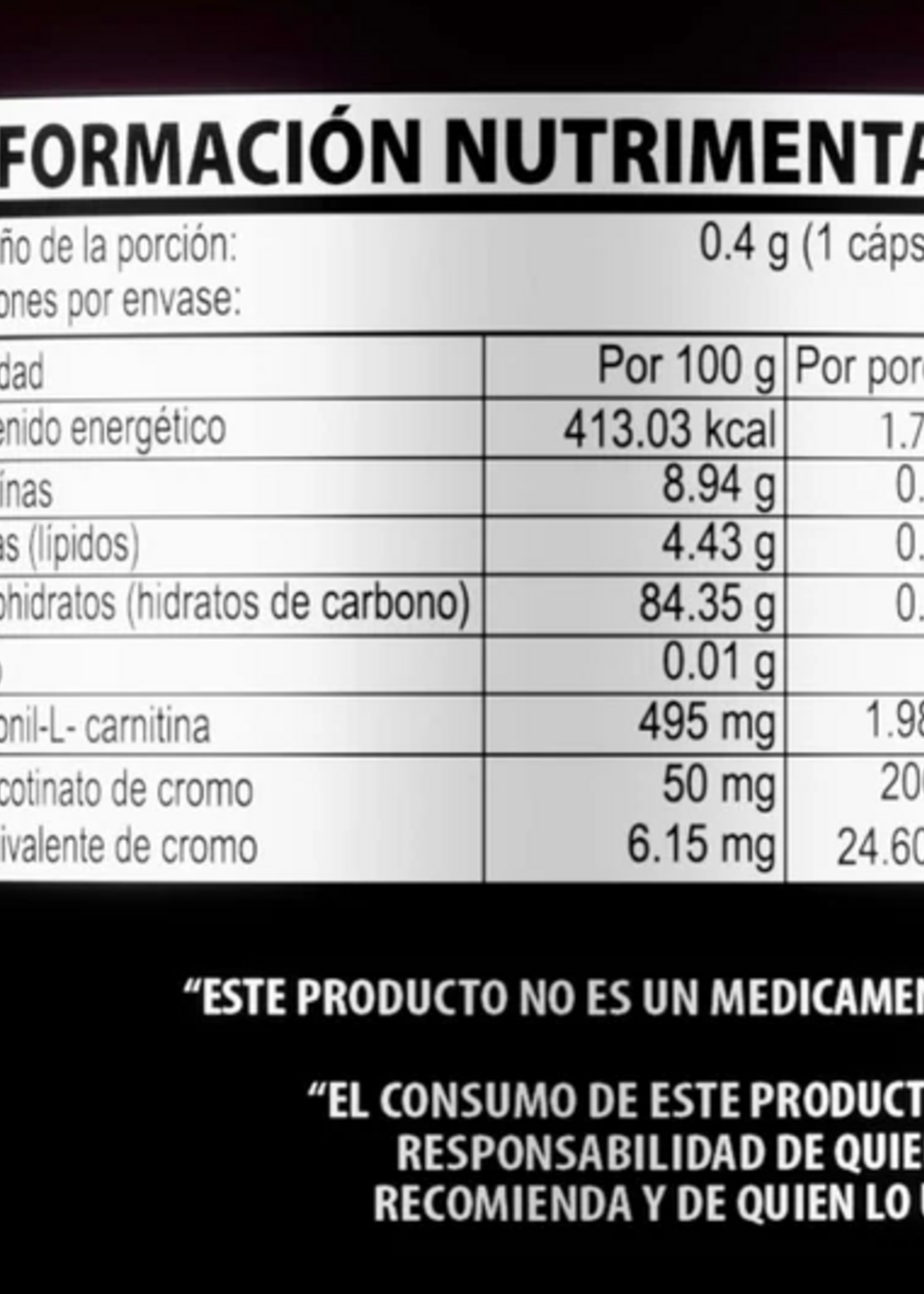 NATURAL HEALTH CHROMIUM NATURAL HEALTH 400 MG/120 CAP