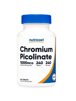 NUTRICOST CHROMIUM PICOLINATE 1,000 MCG / 240 CAPS NUTRICOST