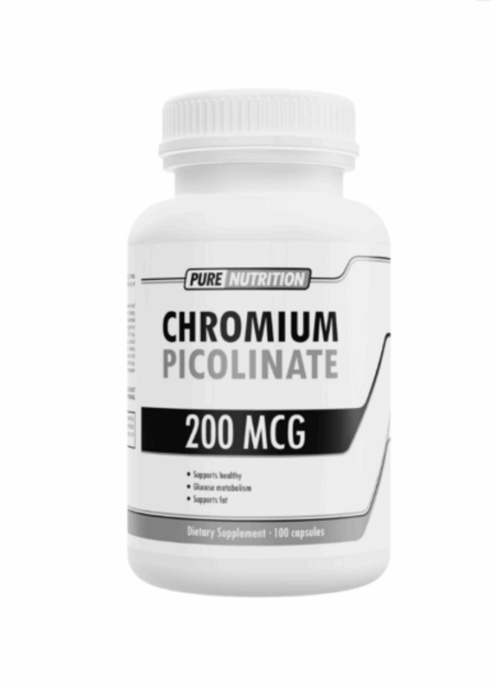 PURE NUTRITION CHROMIUM PICOLINATE PURE NUTRITION 200MCG/ 100 CAP