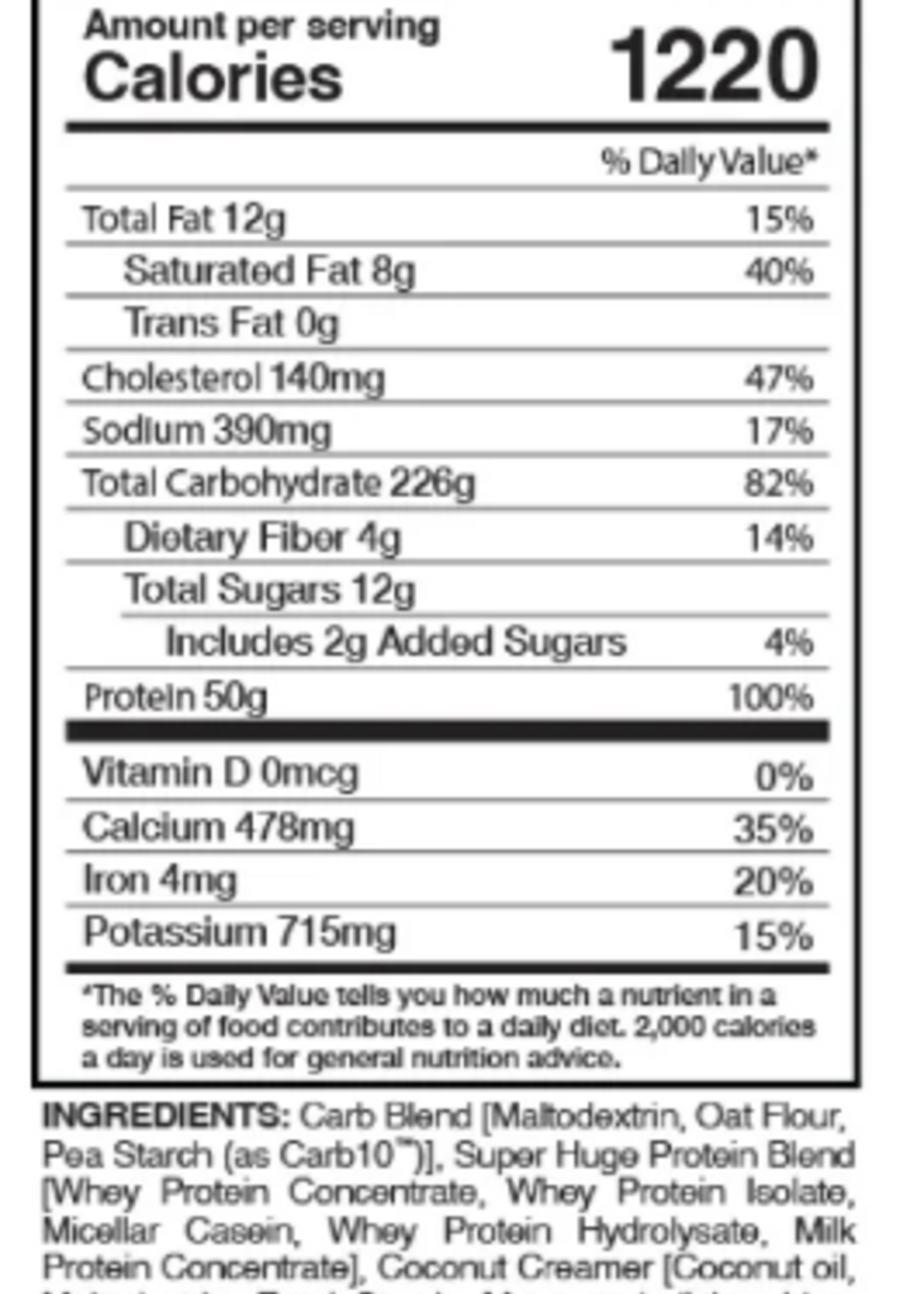 EVOGEN SUPER HUGE GAINER