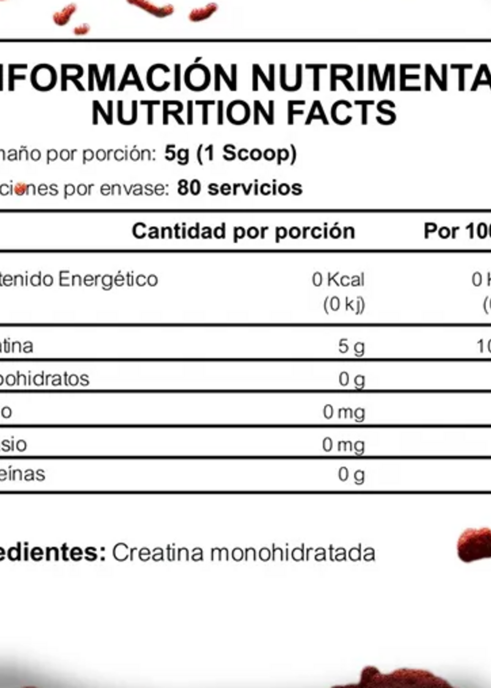 RED LINE CREATINA REDLINE