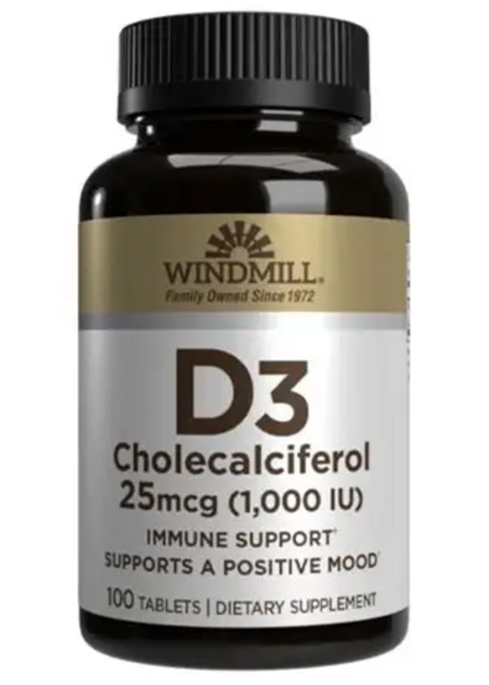 WHP VITAMINA D3 25 MCG 100 TAB WHP