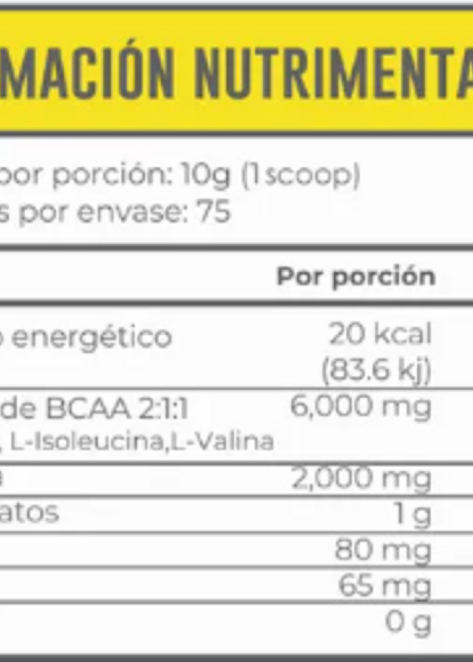 43 BCAA+GLUTAMINA 43 SUPPS -