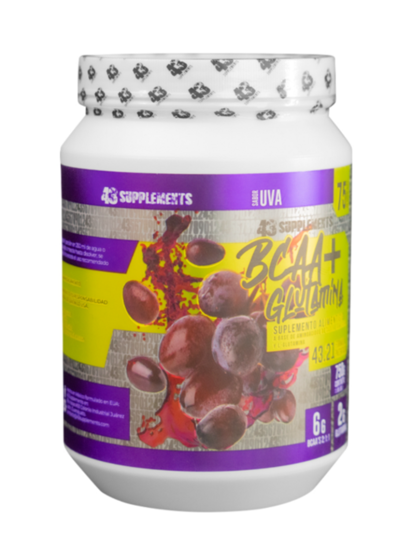 43 BCAA+GLUTAMINA 43 SUPPS -