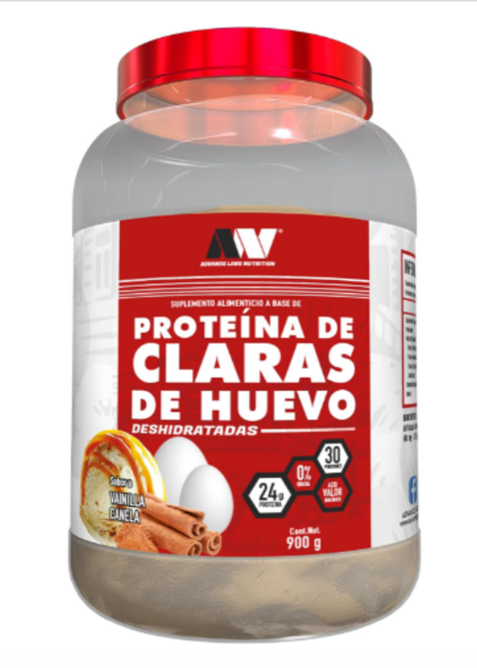 ADVANCE NUTRITION CLARAS DE HUEVO ADVANCE