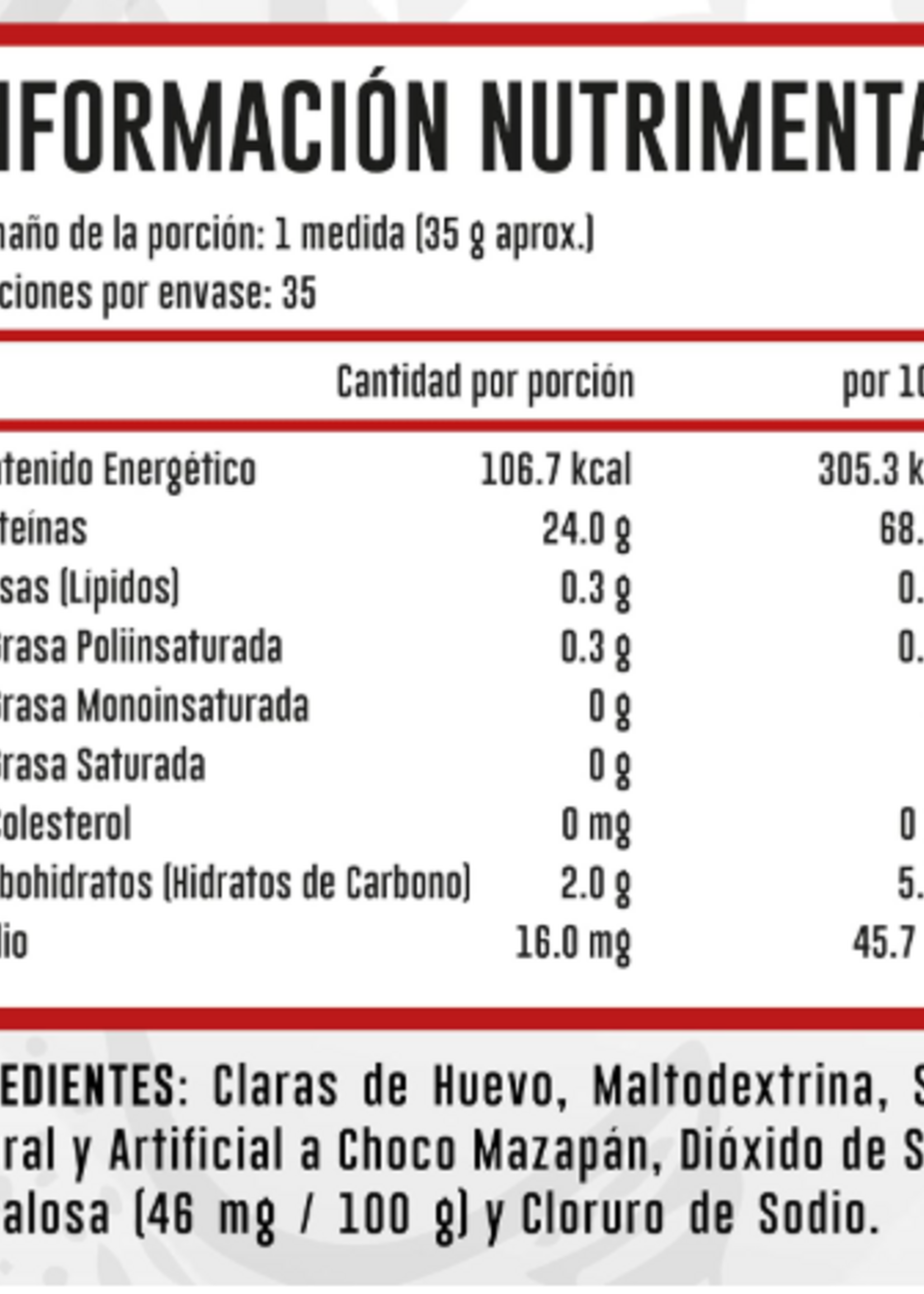 ADVANCE NUTRITION CLARAS DE HUEVO ADVANCE