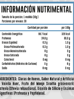 ADVANCE NUTRITION CLARAS DE HUEVO NATURALS 30 SERV