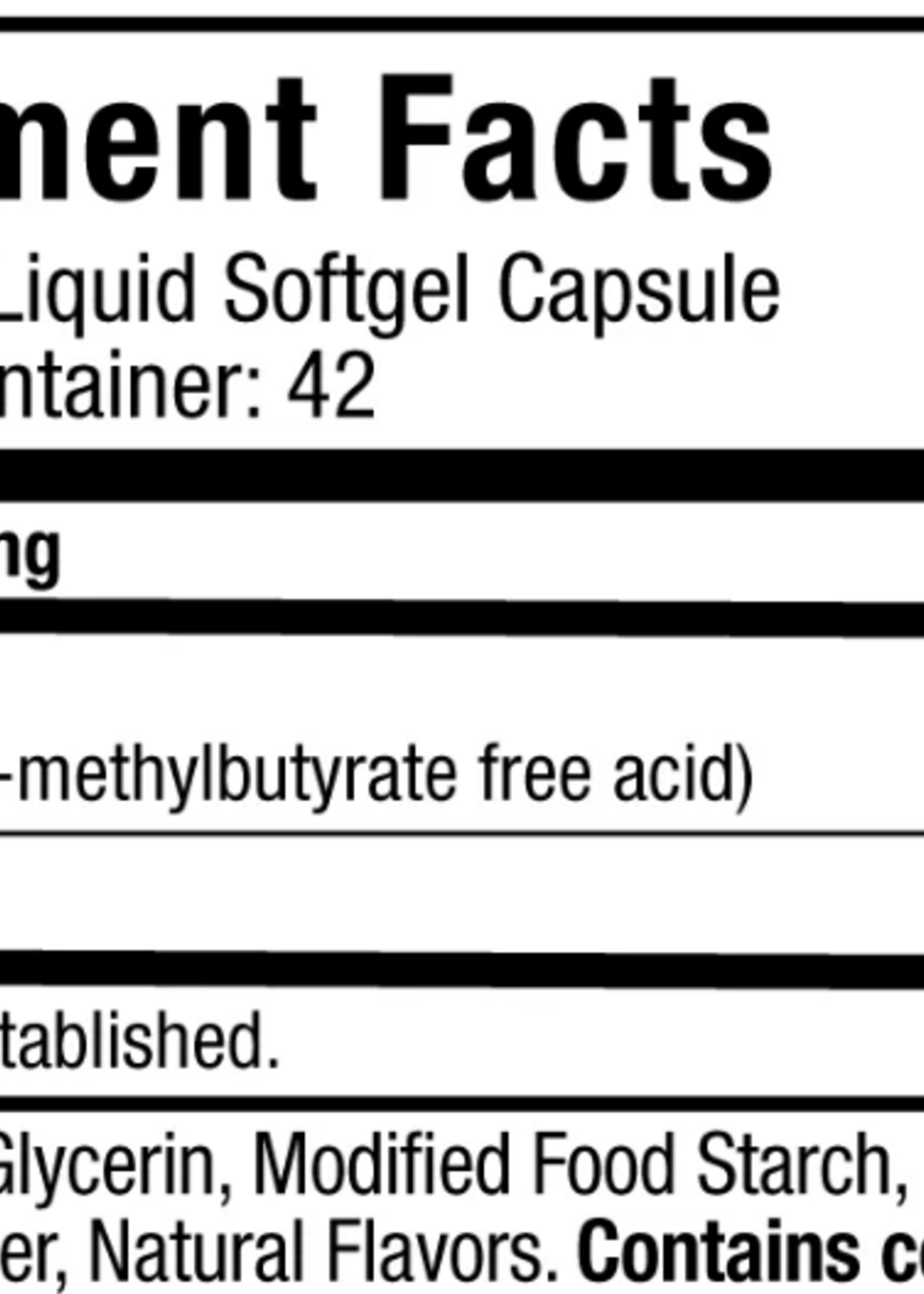 MUSCLETECH CLEAR MUSCLE MUSCLETECH 42 SOFTGELS