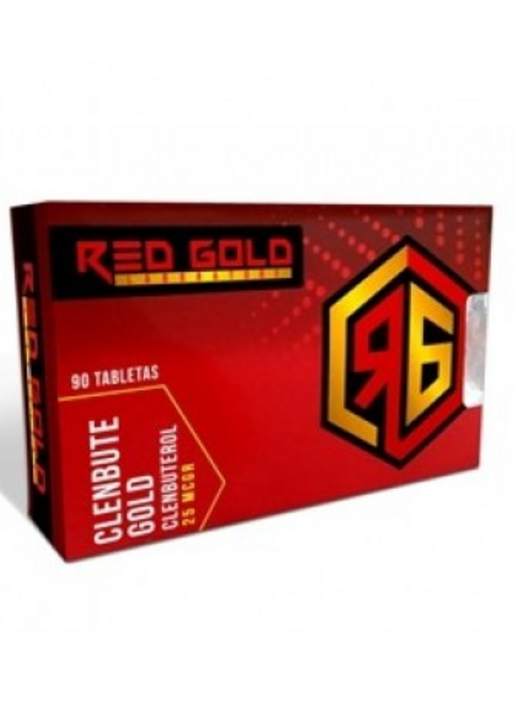 REDGOLD CLENBU RED GOLD 25 MCG/ 90 TAB