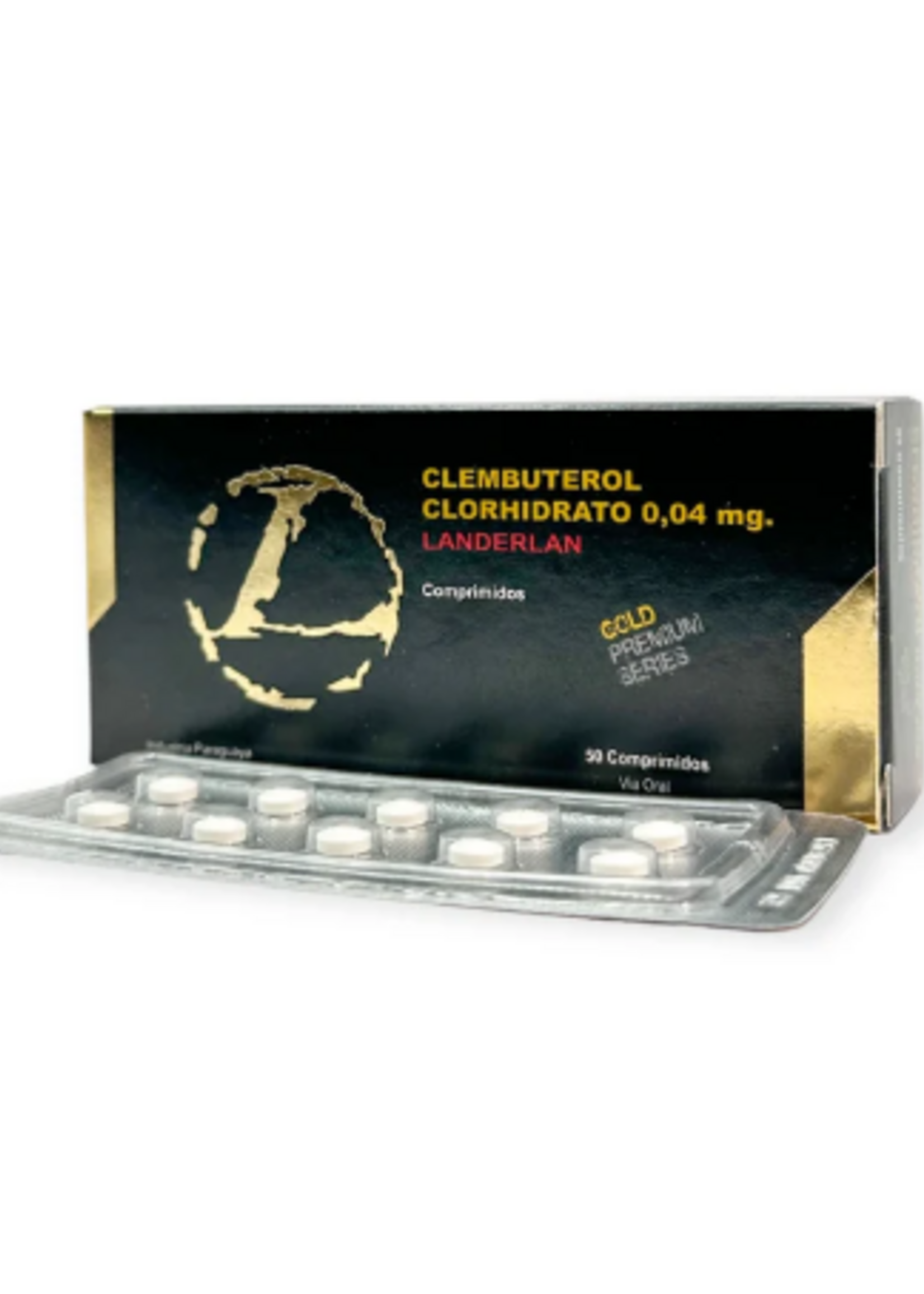 LANDERLAND CLENBUTEROL CLORHIDRATO LANDERLAND 0.04 MG/50 COMP