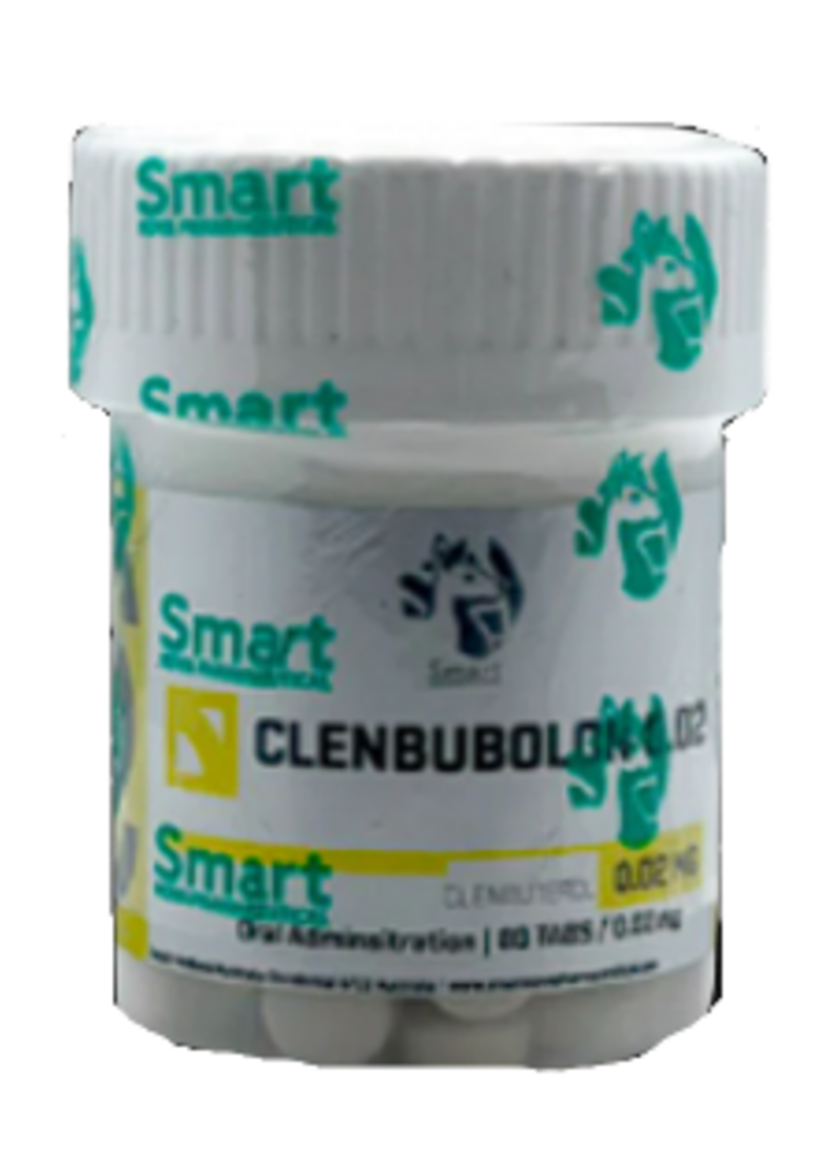 SMART CLENBUTEROL SMART 0.02 MG/80 TAB
