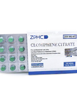 ZPHC CLOMIFENO ZPHC 25 MG 100 TAB