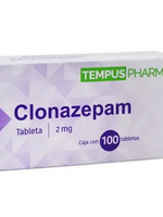 TEMPUS PHARMA CLONAZEPAM 2 MG / 30 TAB