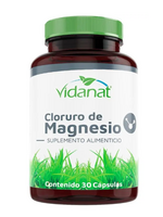 VIDANAT CLORURO MAGNESIO 30 CAP VIDANAT