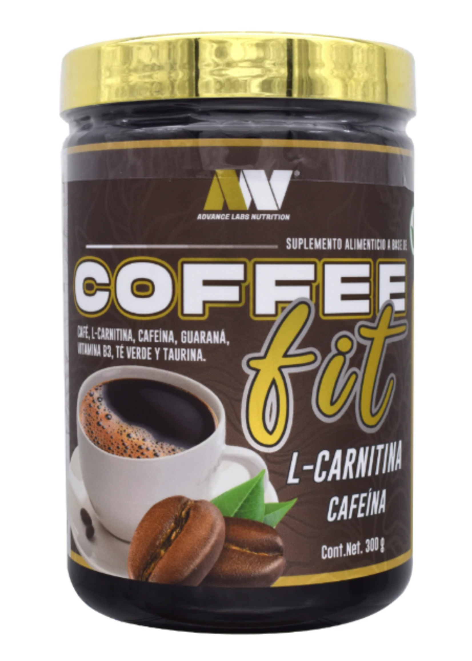 ADVANCE NUTRITION COFFEE FIT ADVANCE 300 GR/ 60 SERV